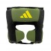 Шлем боксерский ADIDAS X ANDERSON SILVA 50 | зеленый-черно-желтый | ADIDAS ADIAS50HG