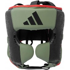 Шлем боксерский Adidas Combat 50 | черно/зеленый | ADIC50HG ADIDAS