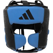 Шлем боксерский Adidas Combat 50 | черно/синий | ADIC50HG ADIDAS