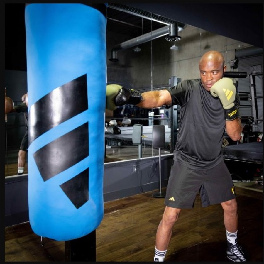 Боксерские перчатки ADIDAS X ANDERSON SILVA 50 | зеленый/черно/желтый | ADIDAS ADIAS50TG