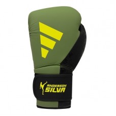 Боксерские перчатки ADIDAS X ANDERSON SILVA 50 | зеленый/черно/желтый | ADIDAS ADIAS50TG