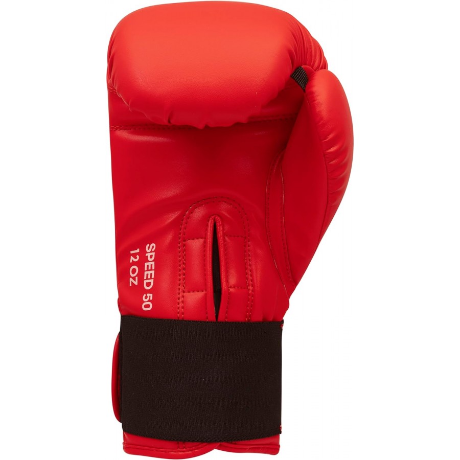 Боксерские перчатки Adidas "Speed 50" | красный/серебро | ADIDAS ADISBG50