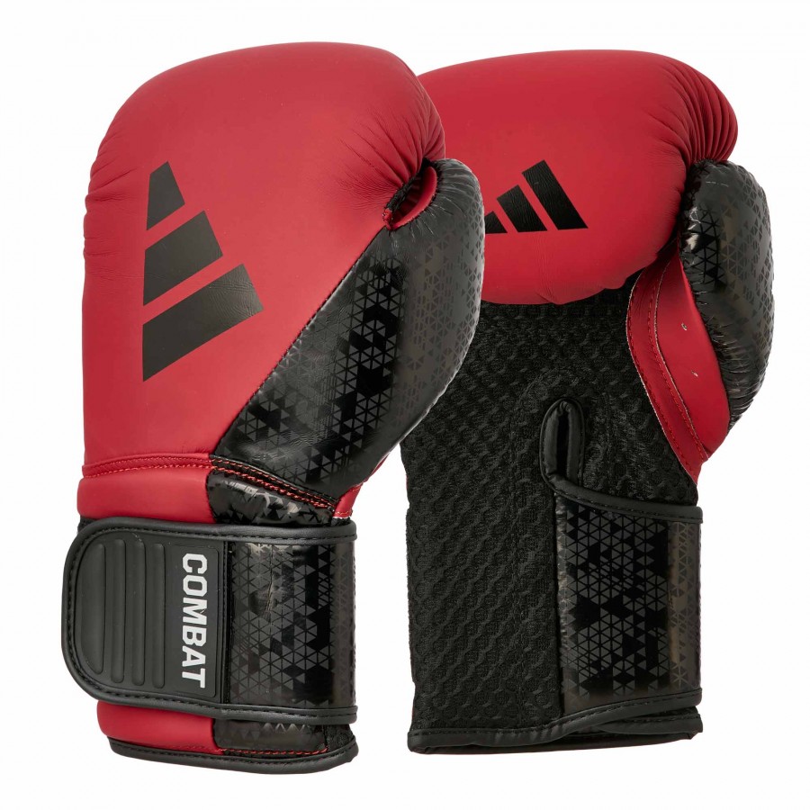 Боксерские перчатки Adidas Combat 50 | красно/черные | ADIDAS ADIC50TG