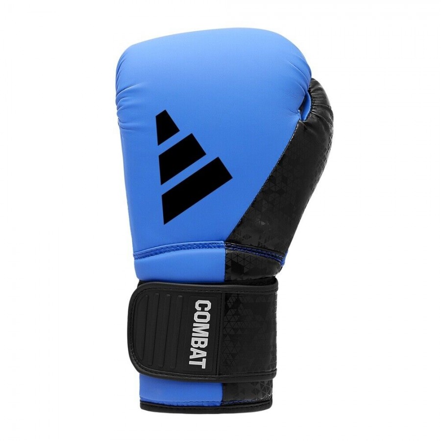 Боксерские перчатки Adidas Combat 50 | сине/черные | ADIDAS ADIC50TG