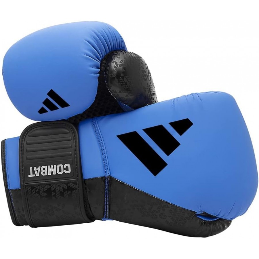 Боксерские перчатки Adidas Combat 50 | сине/черные | ADIDAS ADIC50TG
