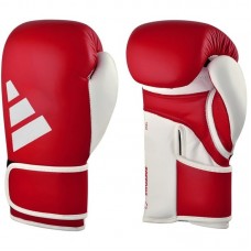 Боксерские перчатки Adidas Speed 165 с лицензией WAKO | красно/белый | Adidas ADISBG165WK