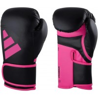Боксерские перчатки Adidas Speed 165 с лицензией WAKO | черно/розовый | Adidas ADISBG165WK