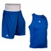 Боксерская форма Adidas Olympic 2024 | синяя | Adidas ADIIBA23TM\ADIIBA23SM