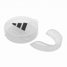 Капа Adidas Single Mouth Guard однорядная детская | прозрачная | Adidas ADIBP09