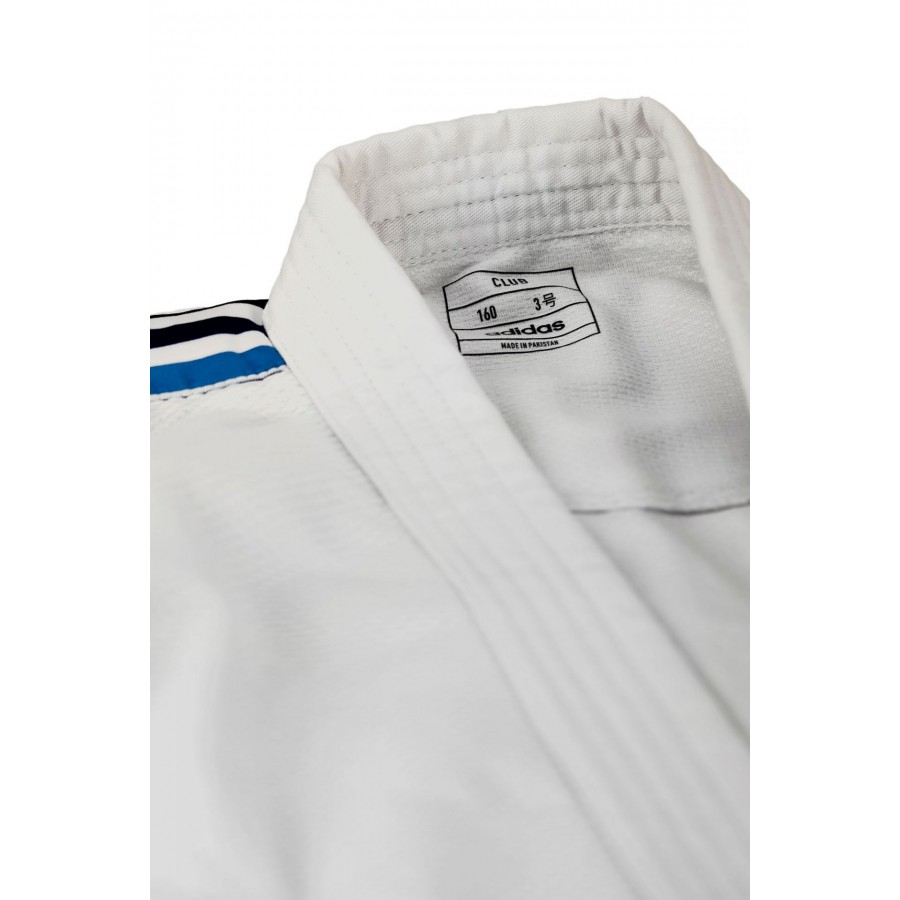 Кимоно для дзюдо Adidas серии Club синий градиент | белое | Adidas J350P