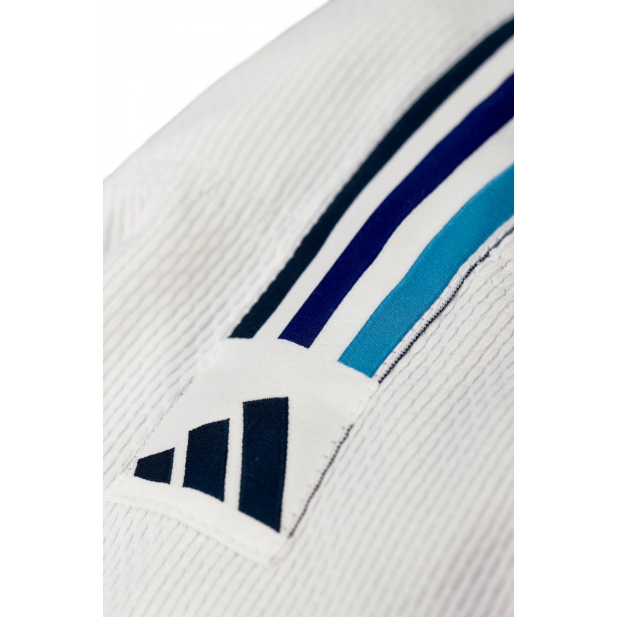 Кимоно для дзюдо Adidas серии Club синий градиент | белое | Adidas J350P