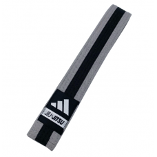 Пояс для Джиу-Джитсу Adidas | серо-черный| Adidas adiBJJB-K