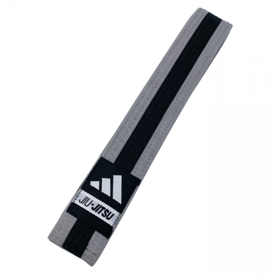 Пояс для Джиу-Джитсу Adidas | серо-черный| Adidas adiBJJB-K