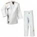 Кимоно для дзюдо Champion III Slim Fit с лицензией IJF | белый/золотые полосы | ADIDAS J-IJF3