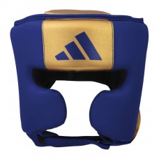 Шлем боксерский Adidas Speed Pro| синий/золотой | adiSPD350HG ADIDAS