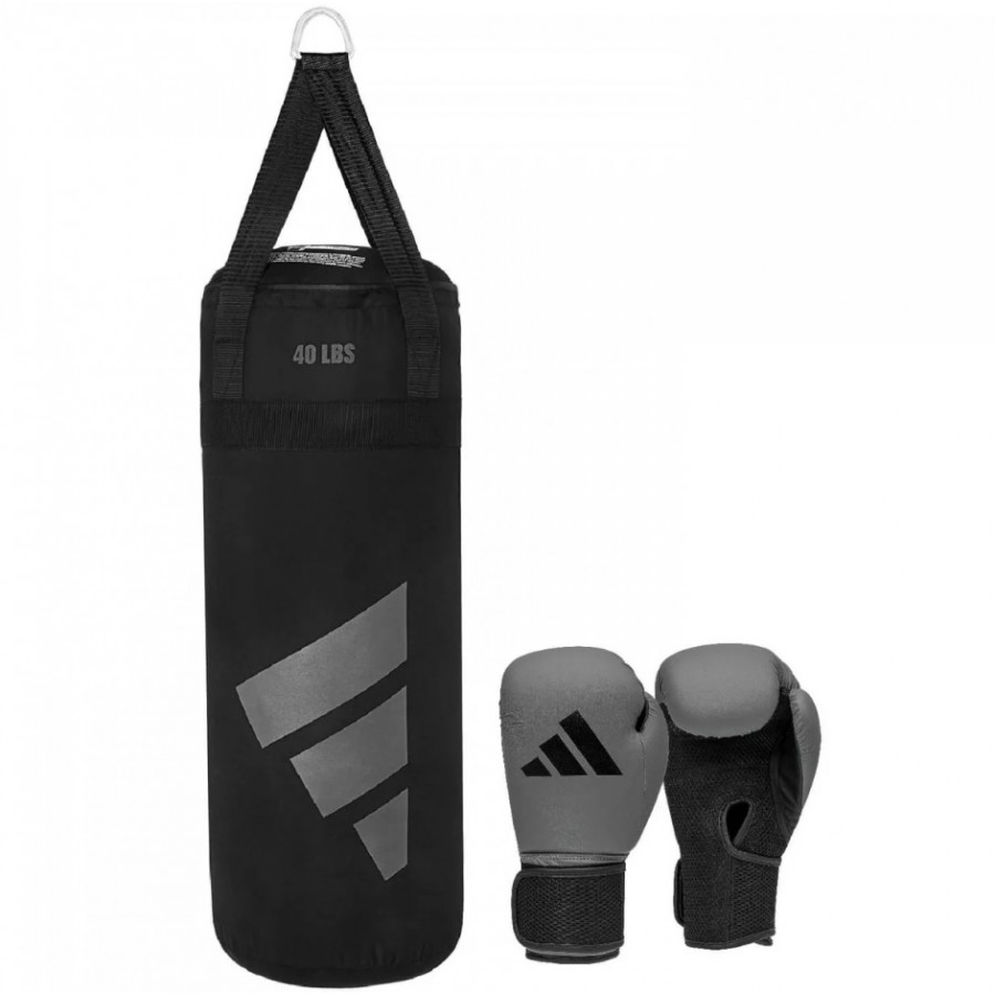 Боксерский набор Adidas Boxing Youth Kit | серо-черный | Adidas KIT23