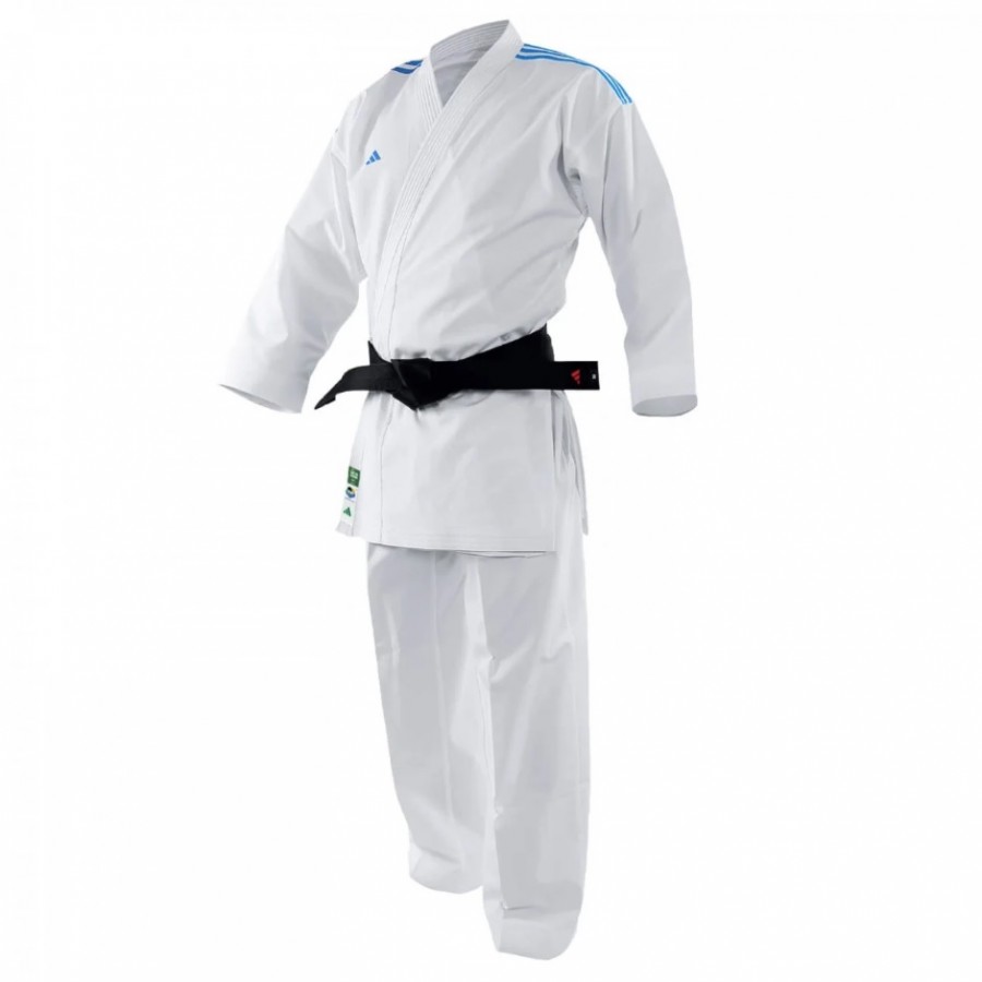 Комплект кимоно Adidas Fighter Slim Fit (2 куртки и 1 штаны) | белый | Adidas K220DNAKIT