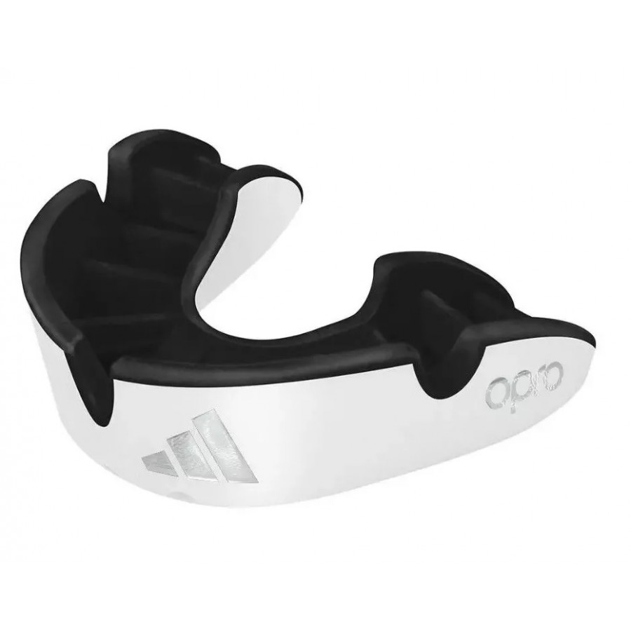 Капа детская Adidas/Opro Silver | черный/белый| Adidas ADIBP32