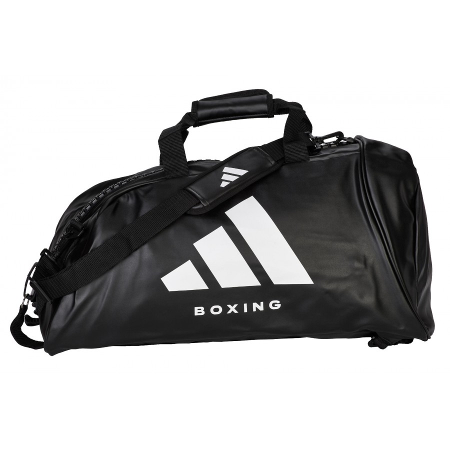 Сумка-рюкзак Adidas Boxing | чорно/белая | ADIACC051B