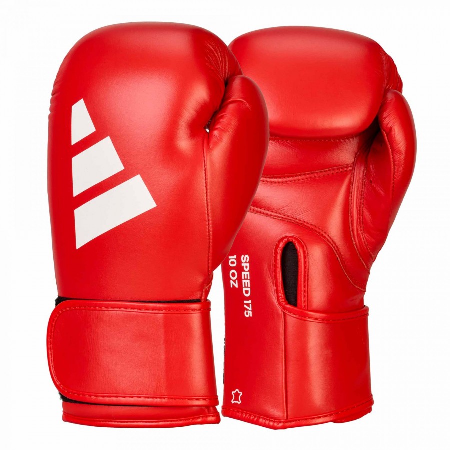 Боксерские перчатки Adidas Speed 175 | красно/белые | ADIDAS ADISBG175_3_0