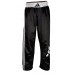 Штаны для кикбоксинга Adidas с лицензией WAKO | черно/белые | ADIKBUN100T