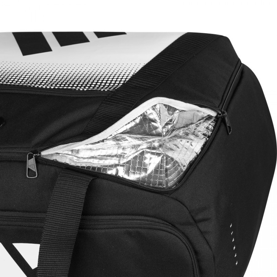 Сумка-рюкзак Adidas Duffle Bag с логотипом Karate | черный/серебро | BADUM01KA