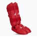 Защита голени и стопы WKF | красный | ADIDAS 661.35