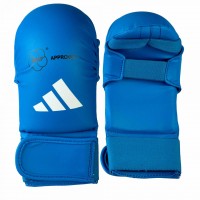 Рукавички для карате з ліцензією WKF | синій | ADIDAS 661.22