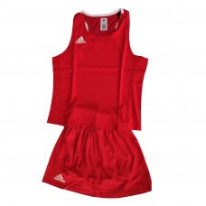 Женская форма для занятий боксом Olympic Woman шорты-юбка + майка | красная | ADIDAS ADIAIBA20TW\ADIAIBA20SKW Женская форма для занятий боксом Olympic Woman шорты-юбка + майка | красная | ADIDAS ADIAIBA20TW\ADIAIBA20SKW