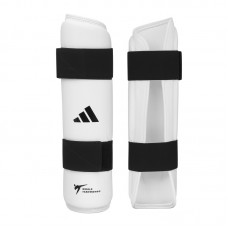 Защита голени для Тхеквондо с лицензией WT | белая | ADIDAS ADITSP01