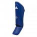 Защита голени и стопы с лицензией Wako Semi Contact |  синий | ADIDAS WAKOGSS11