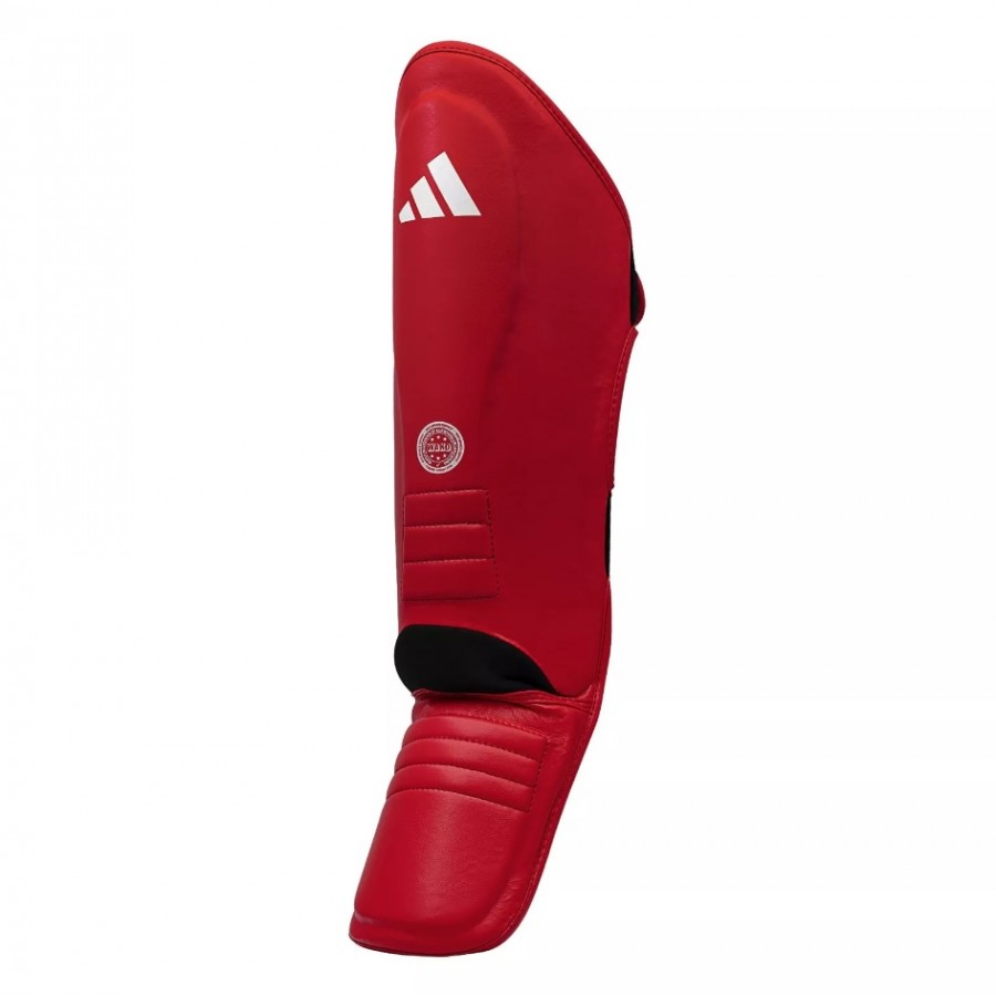 Защита голени и стопы с лицензией Wako Semi Contact | красная | ADIDAS WAKOGSS11
