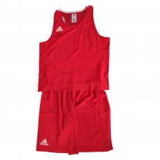 Форма для занятий боксом Olympic Man шорты + майка | красная | ADIDAS ADIAIBA20TM\ADIAIBA20SM Форма для занятий боксом Olympic Man шорты + майка | красная | ADIDAS ADIAIBA20TM\ADIAIBA20SM