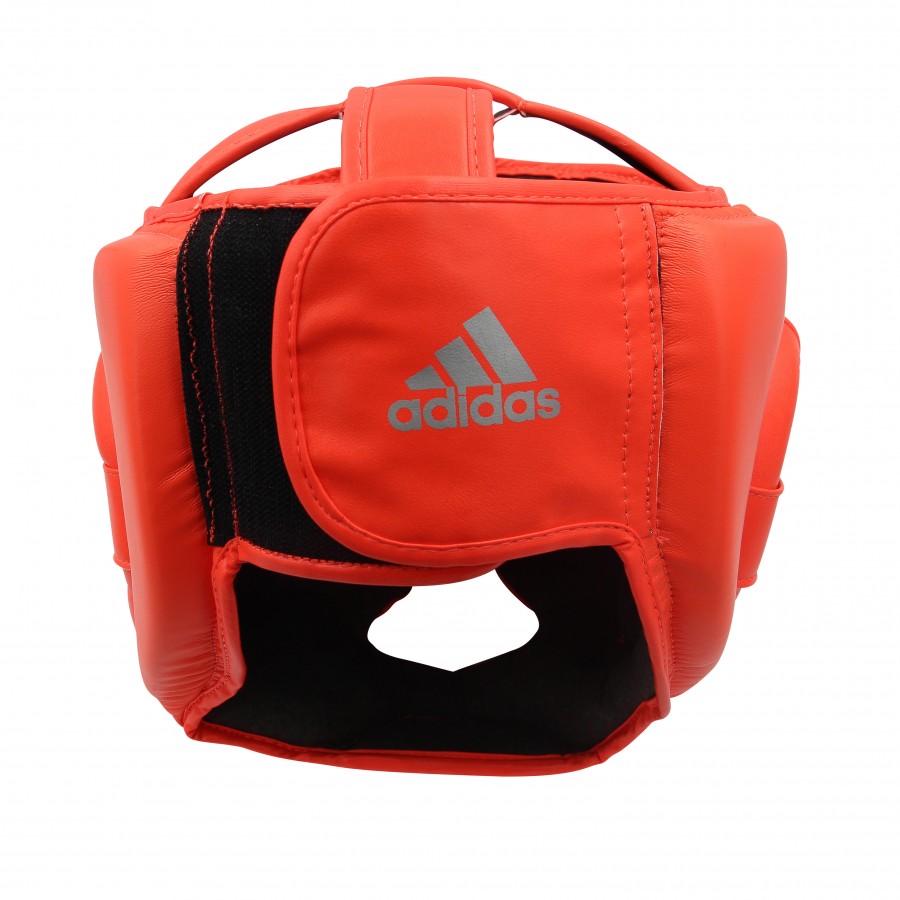 Шлем боксерский Speed Super Pro Training Extra Protect | ярко красный/серебро | ADIDAS ADISBHG041
