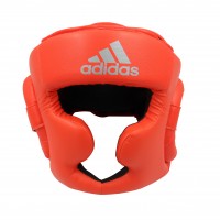 Шолом боксерський Speed Super Pro Training Extra Protect | яскраво-червоний/срібло | ADIDAS ADISBHG041