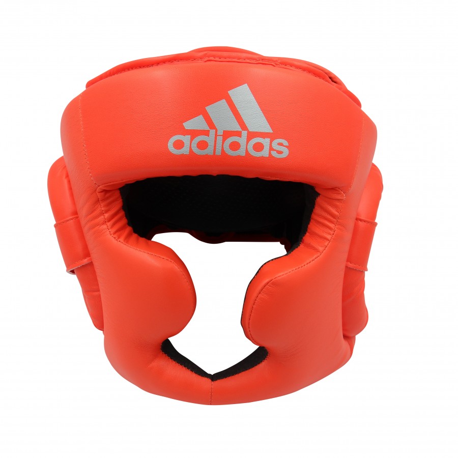 Шлем боксерский Speed Super Pro Training Extra Protect | ярко красный/серебро | ADIDAS ADISBHG041